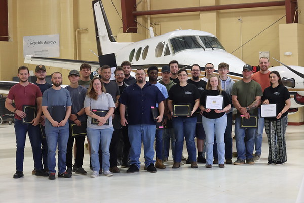 The Foundation awarded over $15,000 in scholarships at the Annual Aviation Scholarships Award Ceremony. 