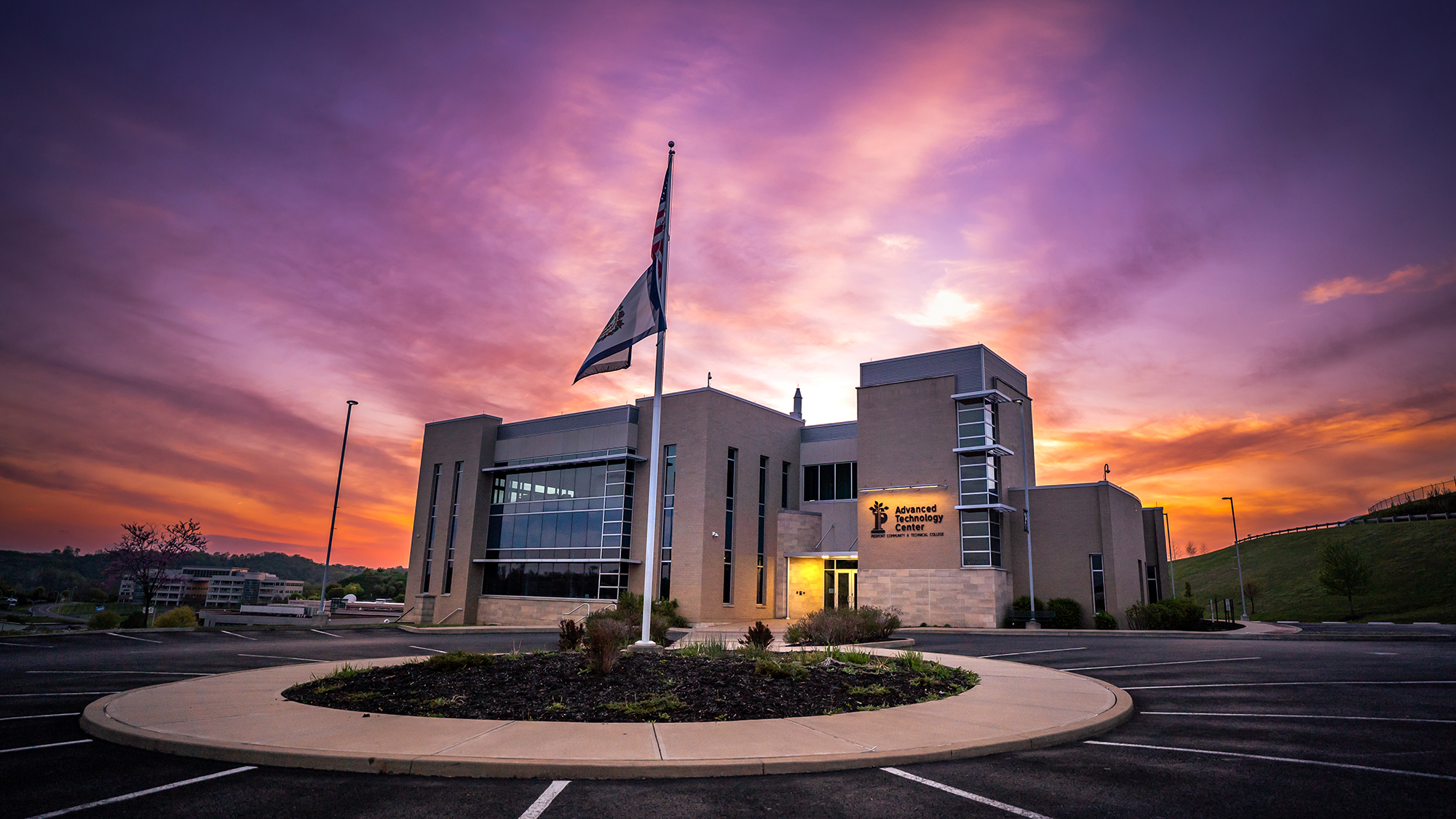 Pierpont Community and Technical College's Advanced Technology Center.